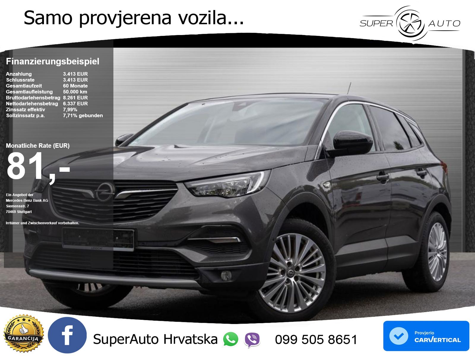 Opel Grandland X 1.2 Turbo (130 KS)