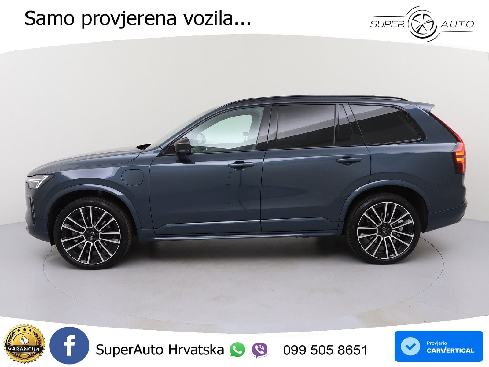 Volvo XC90 2.0 T8 AWD Automatic ACC+HEAD+4xGR SJED+360+PANO