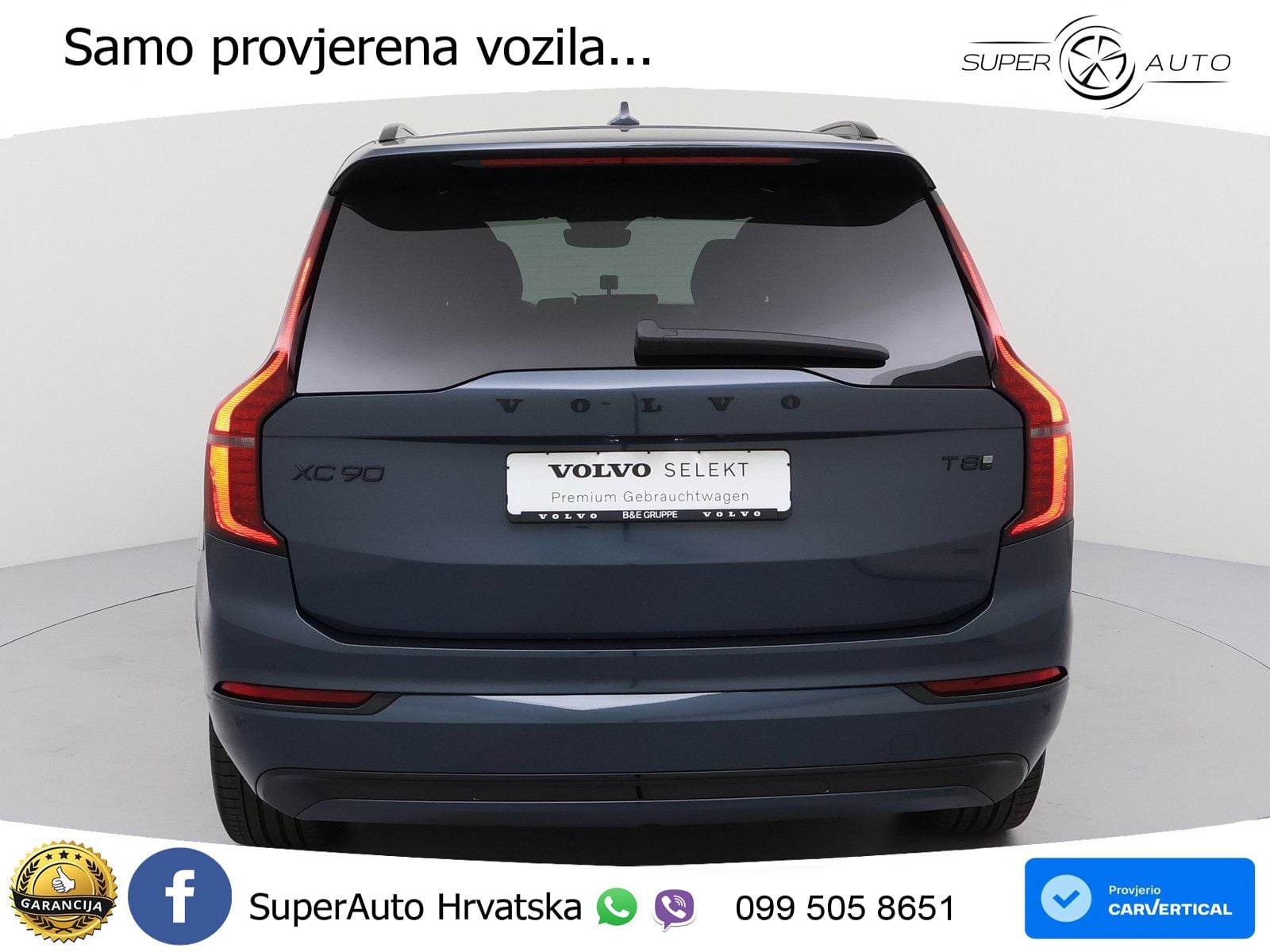 Volvo XC90 2.0 T8 AWD Automatic ACC+HEAD+4xGR SJED+360+PANO