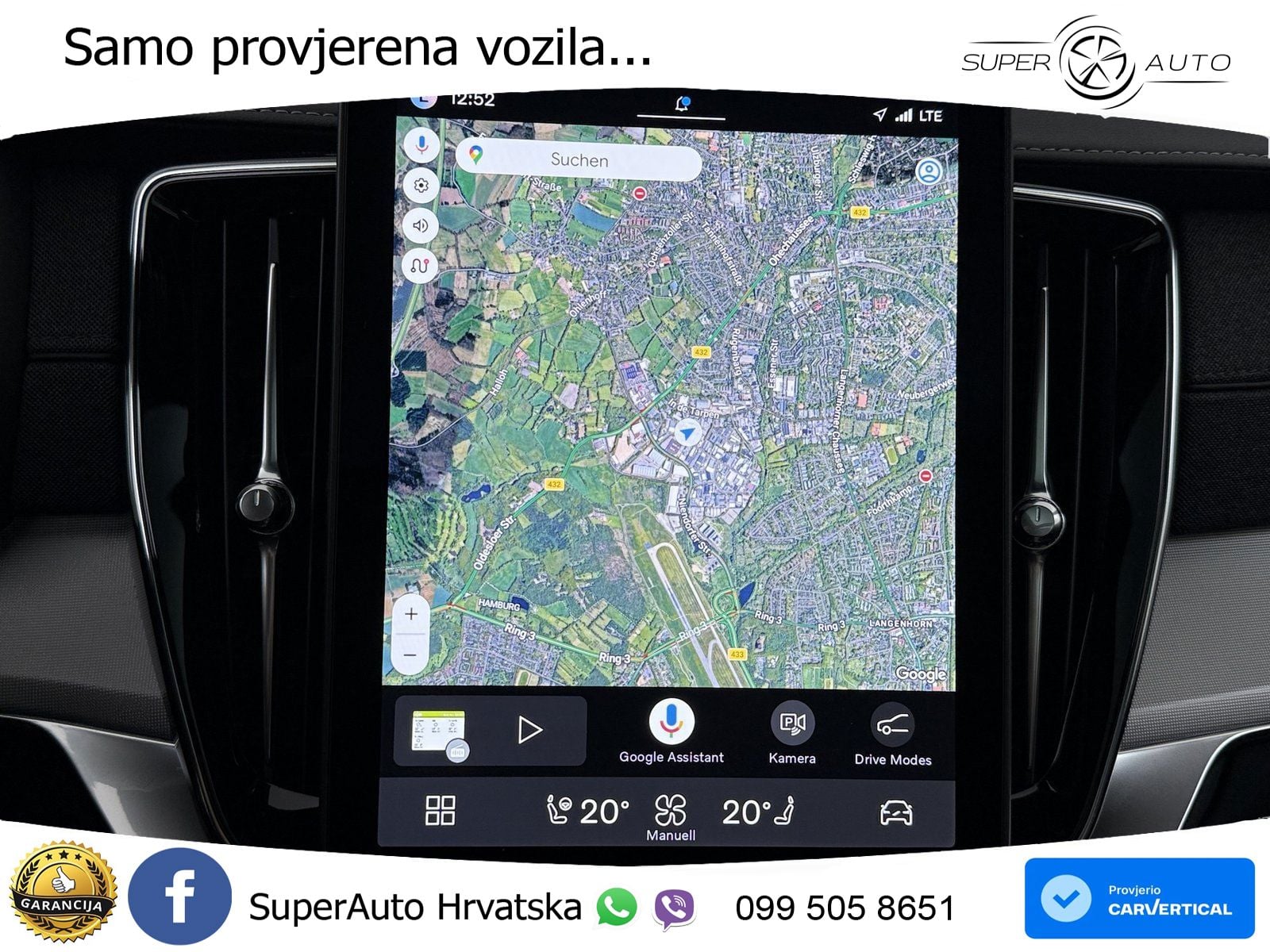 Volvo XC90 2.0 T8 AWD Automatic ACC+HEAD+4xGR SJED+360+PANO