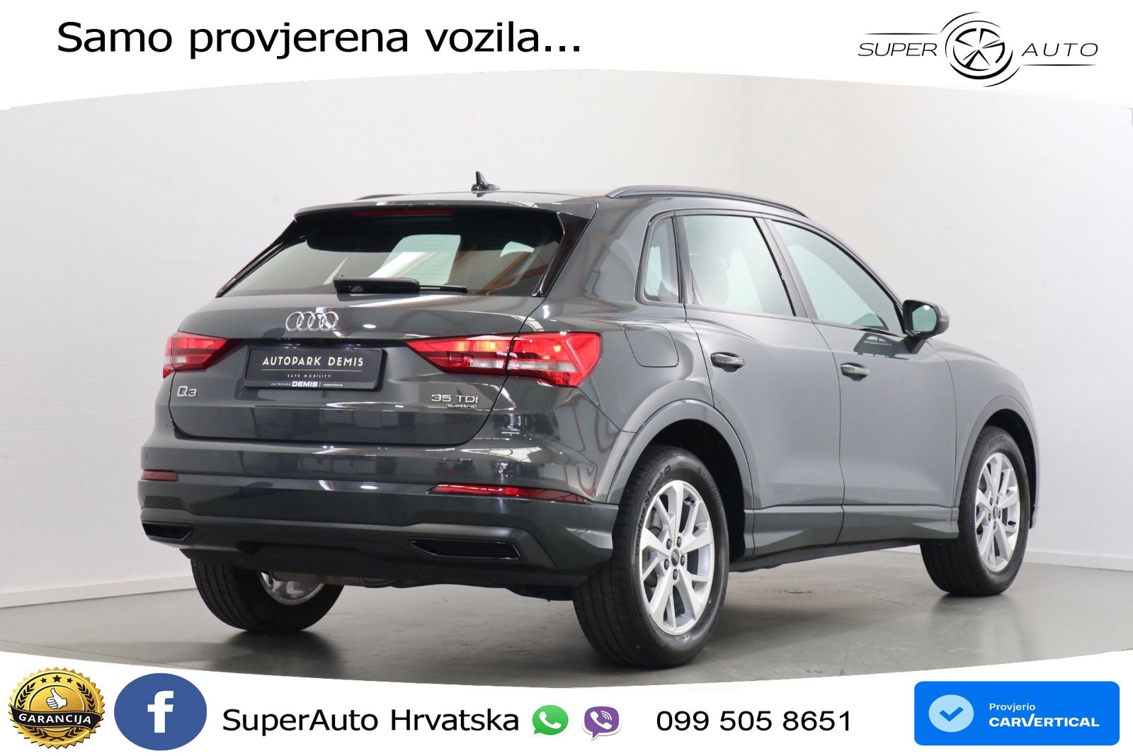 Audi Q3 35 TDI (150 KS) quattro S tronic advanced