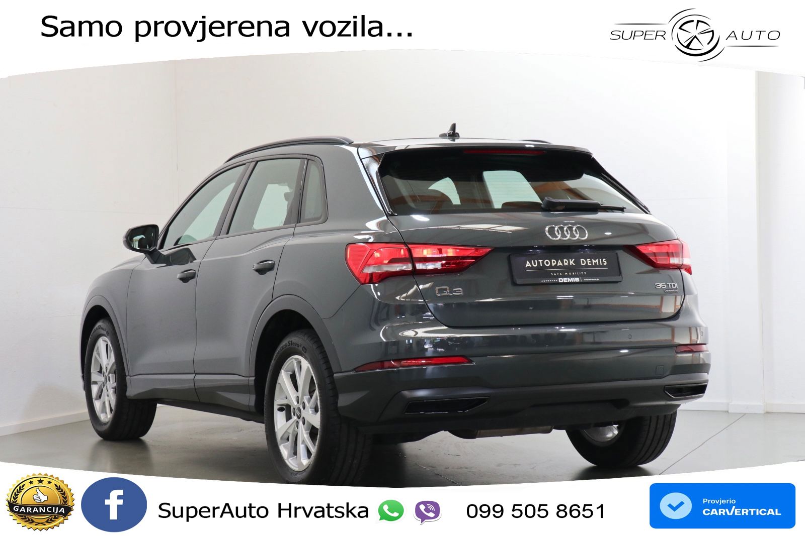 Audi Q3 35 TDI (150 KS) quattro S tronic advanced
