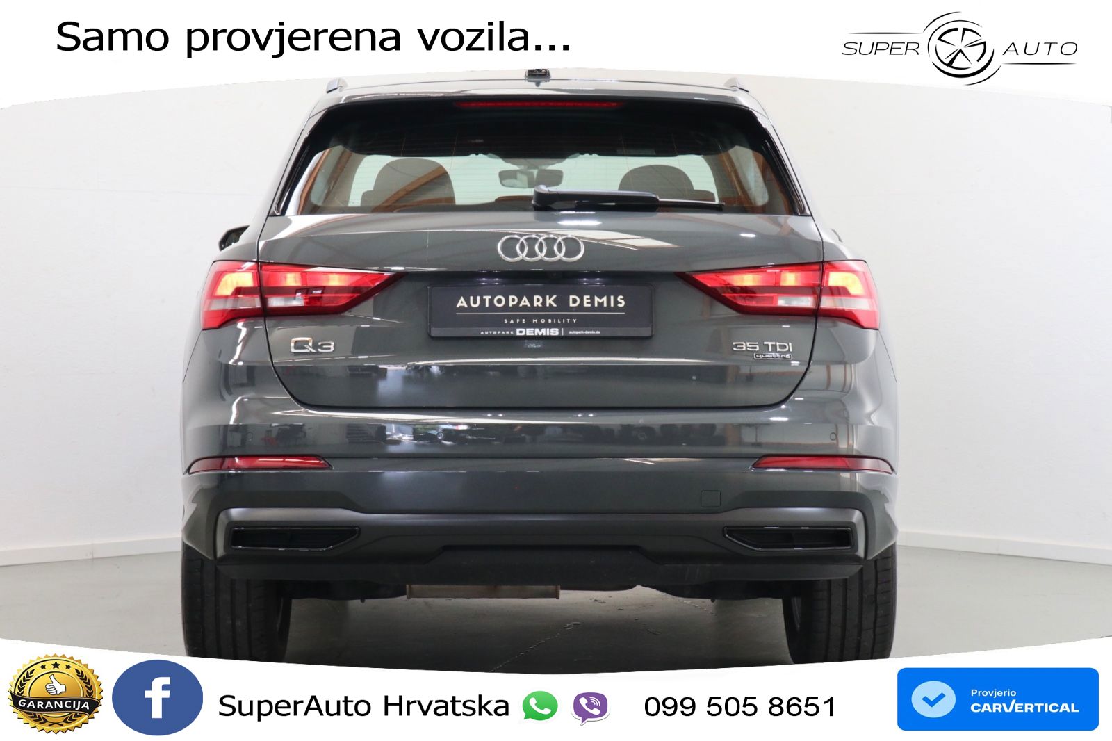 Audi Q3 35 TDI (150 KS) quattro S tronic advanced