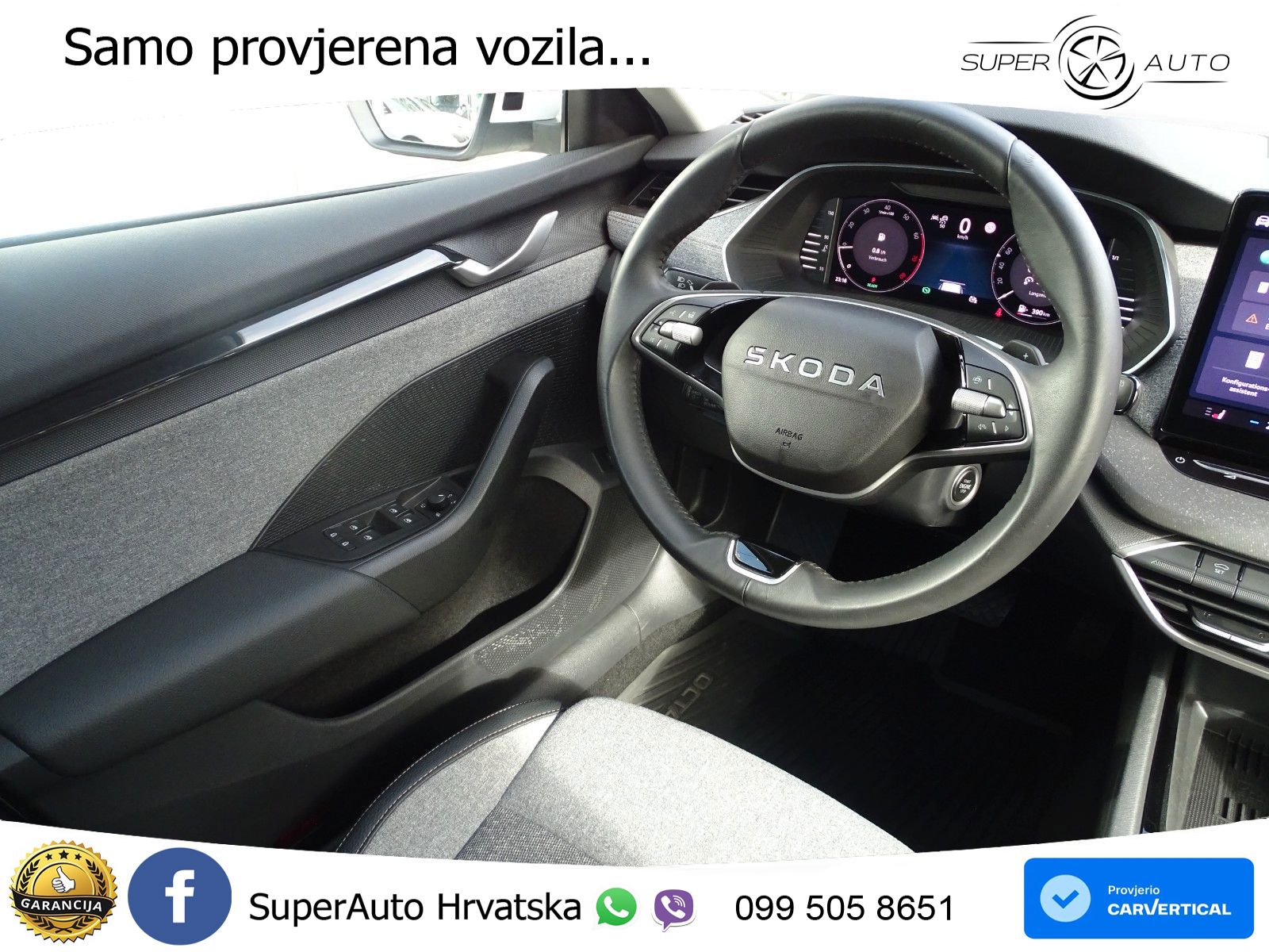Škoda Octavia Combi 1.5 TSI (150 KS) DSG Selection LED+GR SJED+ACC