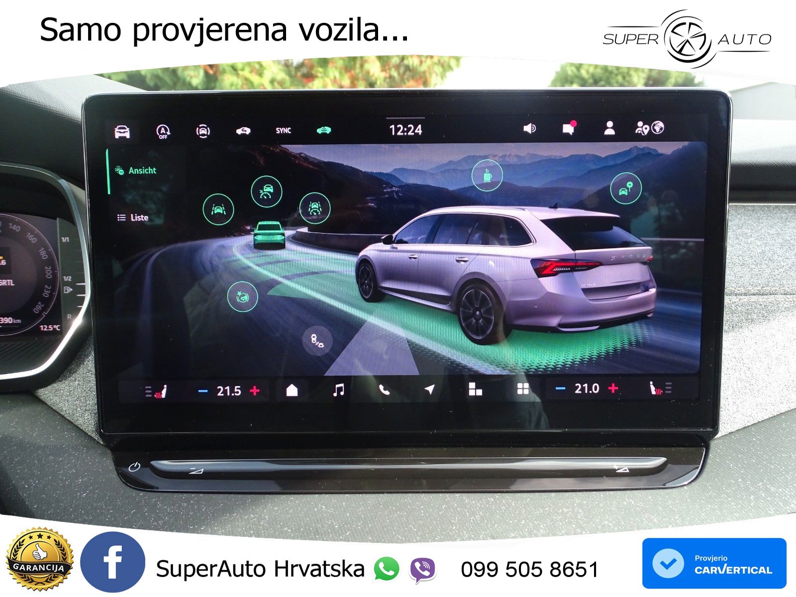 Škoda Octavia Combi 1.5 TSI (150 KS) DSG Selection LED+GR SJED+ACC