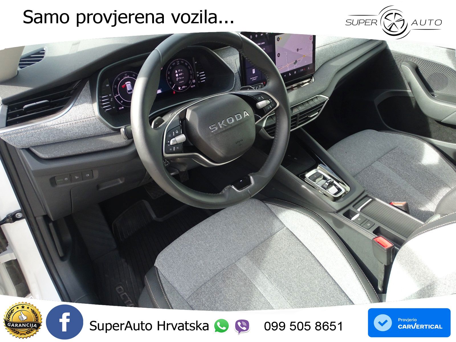 Škoda Octavia Combi 1.5 TSI (150 KS) DSG Selection LED+GR SJED+ACC