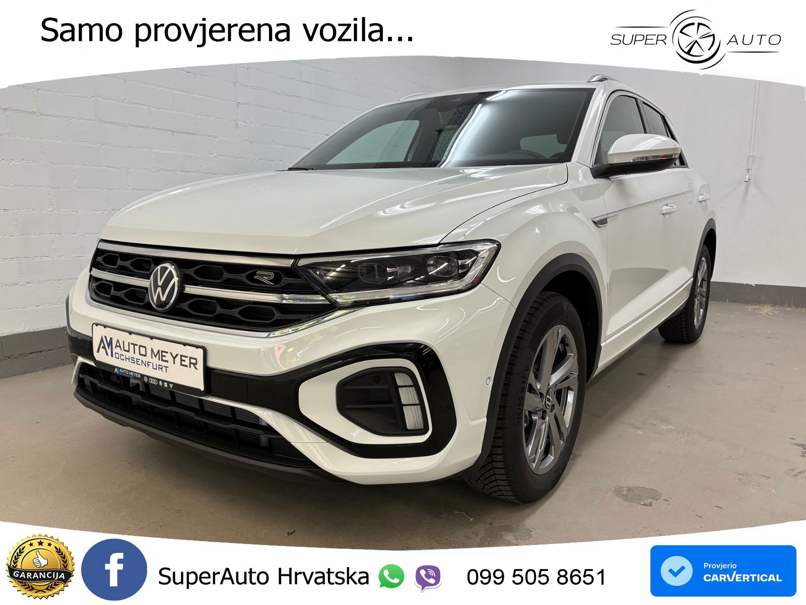 Volkswagen T-Roc 1.5 TSI (150 KS) DSG LED+GR SJED+ACC