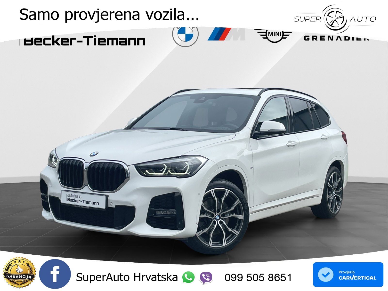 BMW X1 20i (192 KS) xDrive Steptronic M Sport LED+GR SJED+ACC
