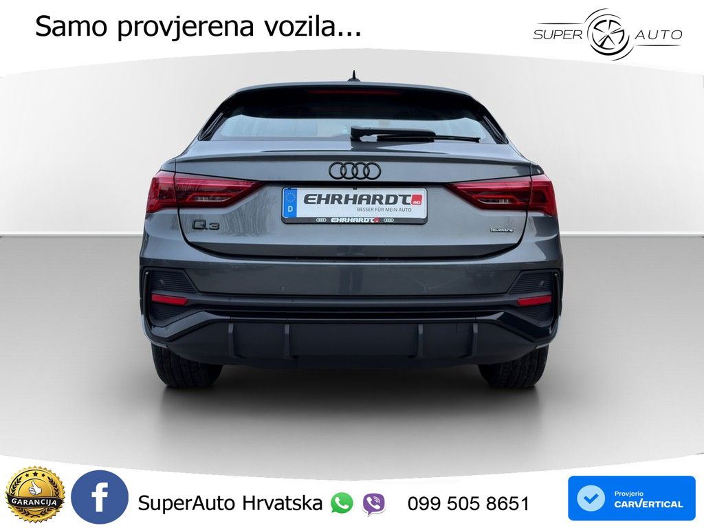 Audi Q3 II Sportback 40 TFSI (190 KS) quattro S tronic S line