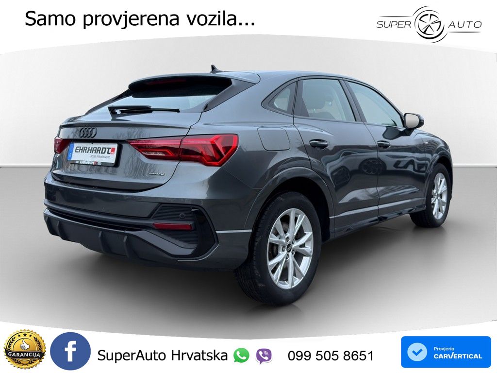 Audi Q3 II Sportback 40 TFSI (190 KS) quattro S tronic S line