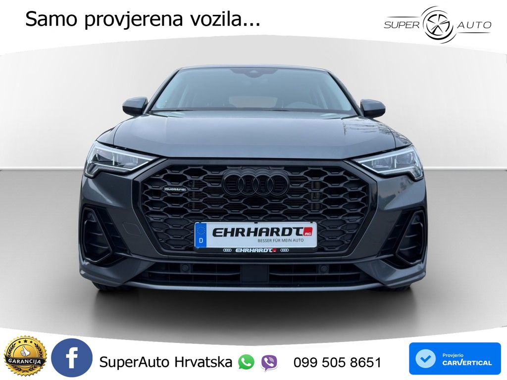 Audi Q3 II Sportback 40 TFSI (190 KS) quattro S tronic S line