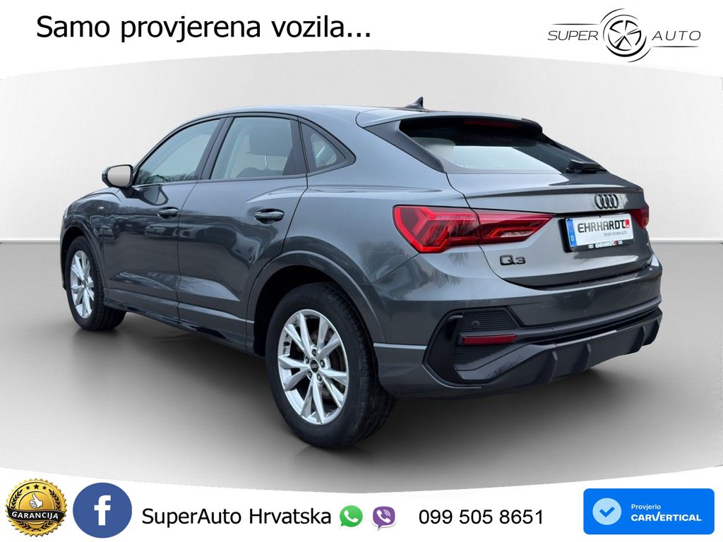 Audi Q3 II Sportback 40 TFSI (190 KS) quattro S tronic S line