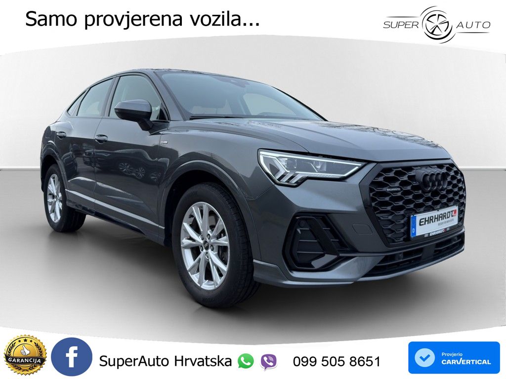 Audi Q3 II Sportback 40 TFSI (190 KS) quattro S tronic S line