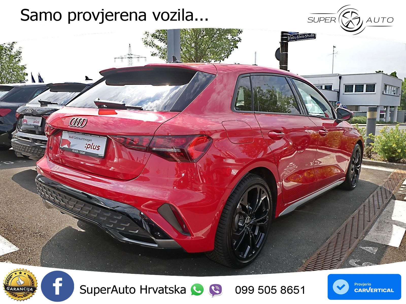 Audi A3 35 TFSI (150 KS) S tronic 2x S line LED+GR SJED+ACC