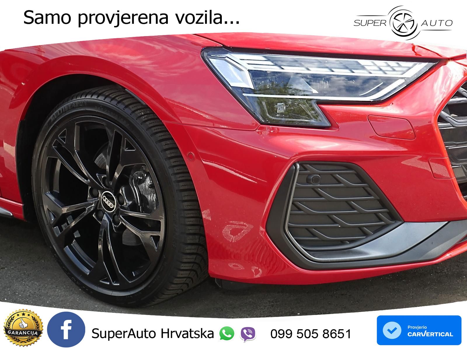 Audi A3 35 TFSI (150 KS) S tronic 2x S line LED+GR SJED+ACC