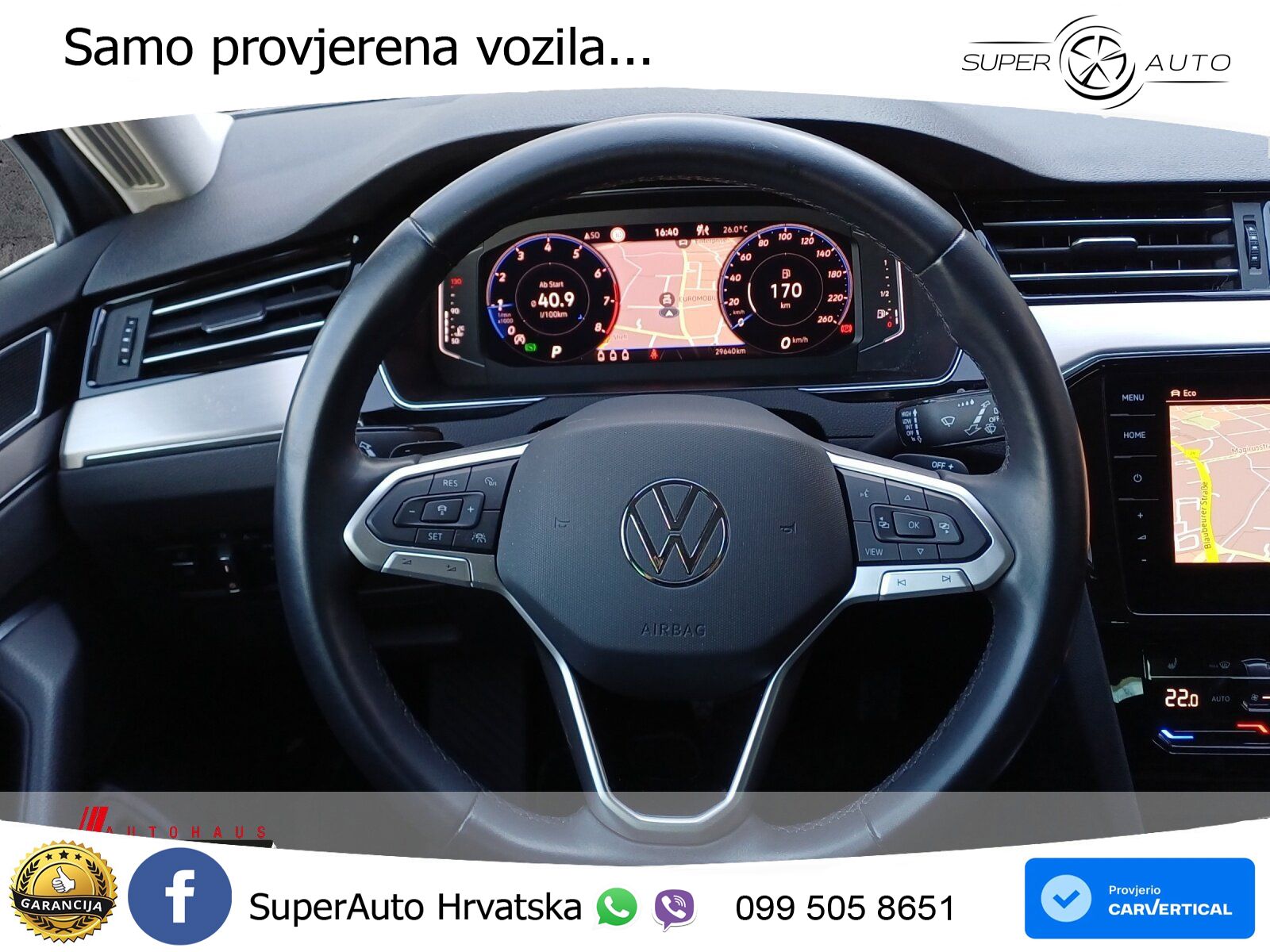 Volkswagen Passat Variant 2.0 TSI (190 KS) DSG Elegance LED+GR SJED+ACC
