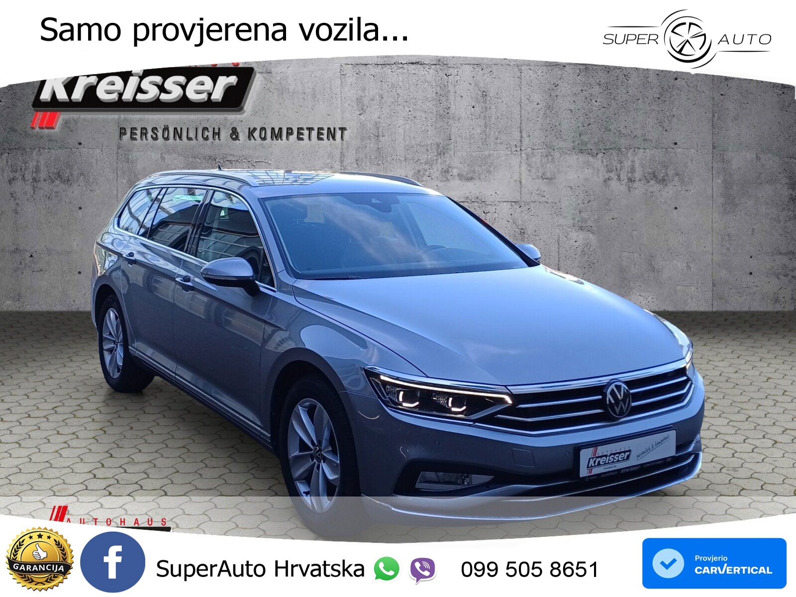 Volkswagen Passat Variant 2.0 TSI (190 KS) DSG Elegance LED+GR SJED+ACC