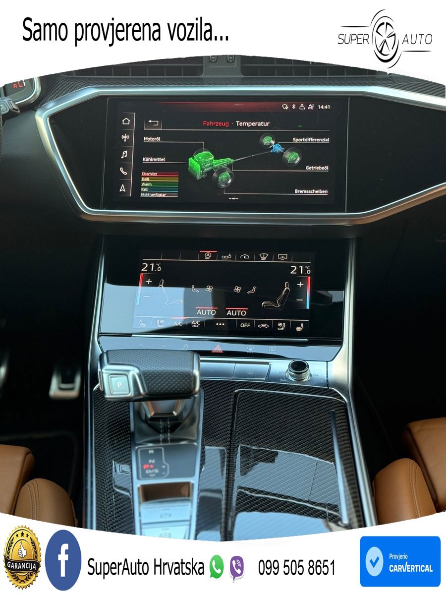 Audi RS6 Avant 4.0 TFSI V8 (600 KS) quattro Tiptronic LED+GR SJED+ACC