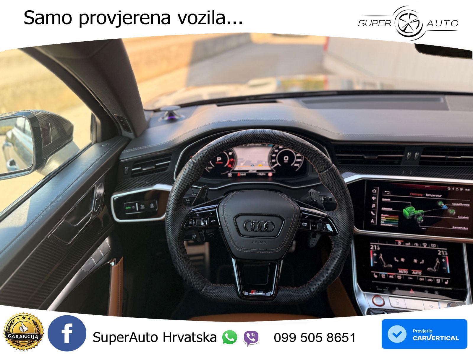 Audi RS6 Avant 4.0 TFSI V8 (600 KS) quattro Tiptronic LED+GR SJED+ACC