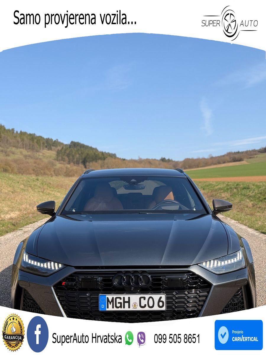 Audi RS6 Avant 4.0 TFSI V8 (600 KS) quattro Tiptronic LED+GR SJED+ACC