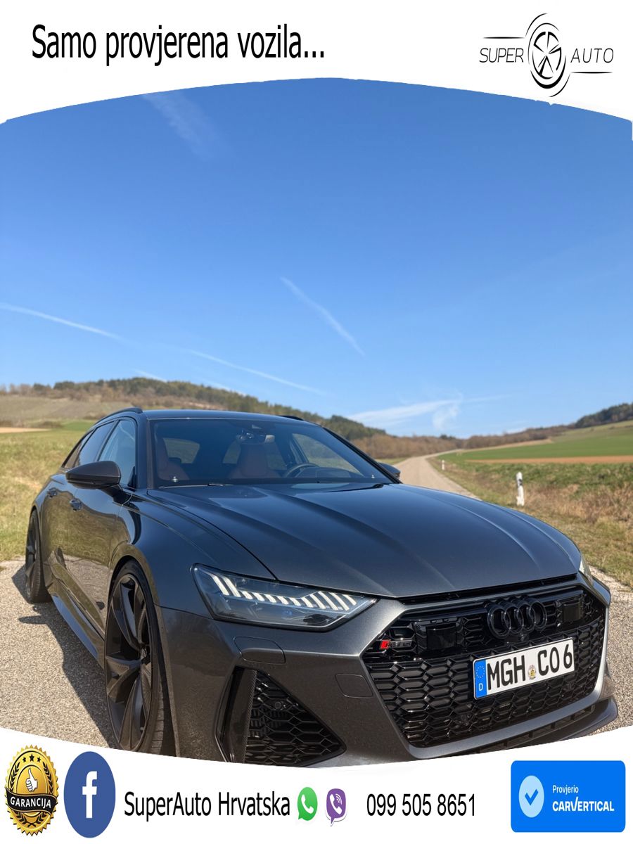 Audi RS6 Avant 4.0 TFSI V8 (600 KS) quattro Tiptronic LED+GR SJED+ACC