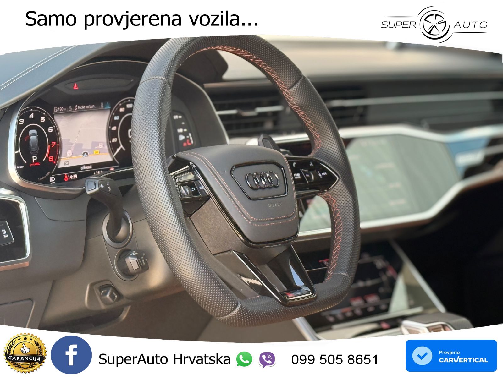 Audi RS6 Avant 4.0 TFSI V8 (600 KS) quattro Tiptronic LED+GR SJED+ACC