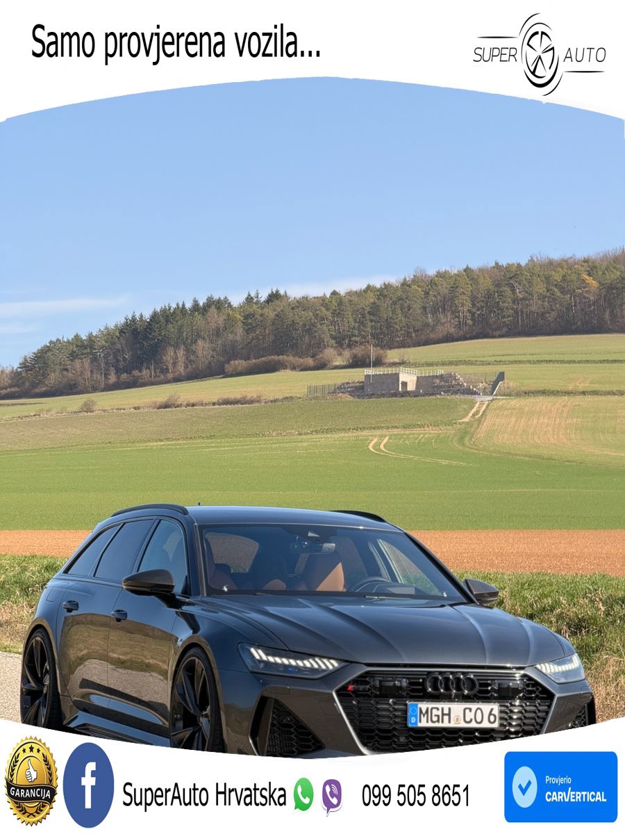 Audi RS6 Avant 4.0 TFSI V8 (600 KS) quattro Tiptronic LED+GR SJED+ACC