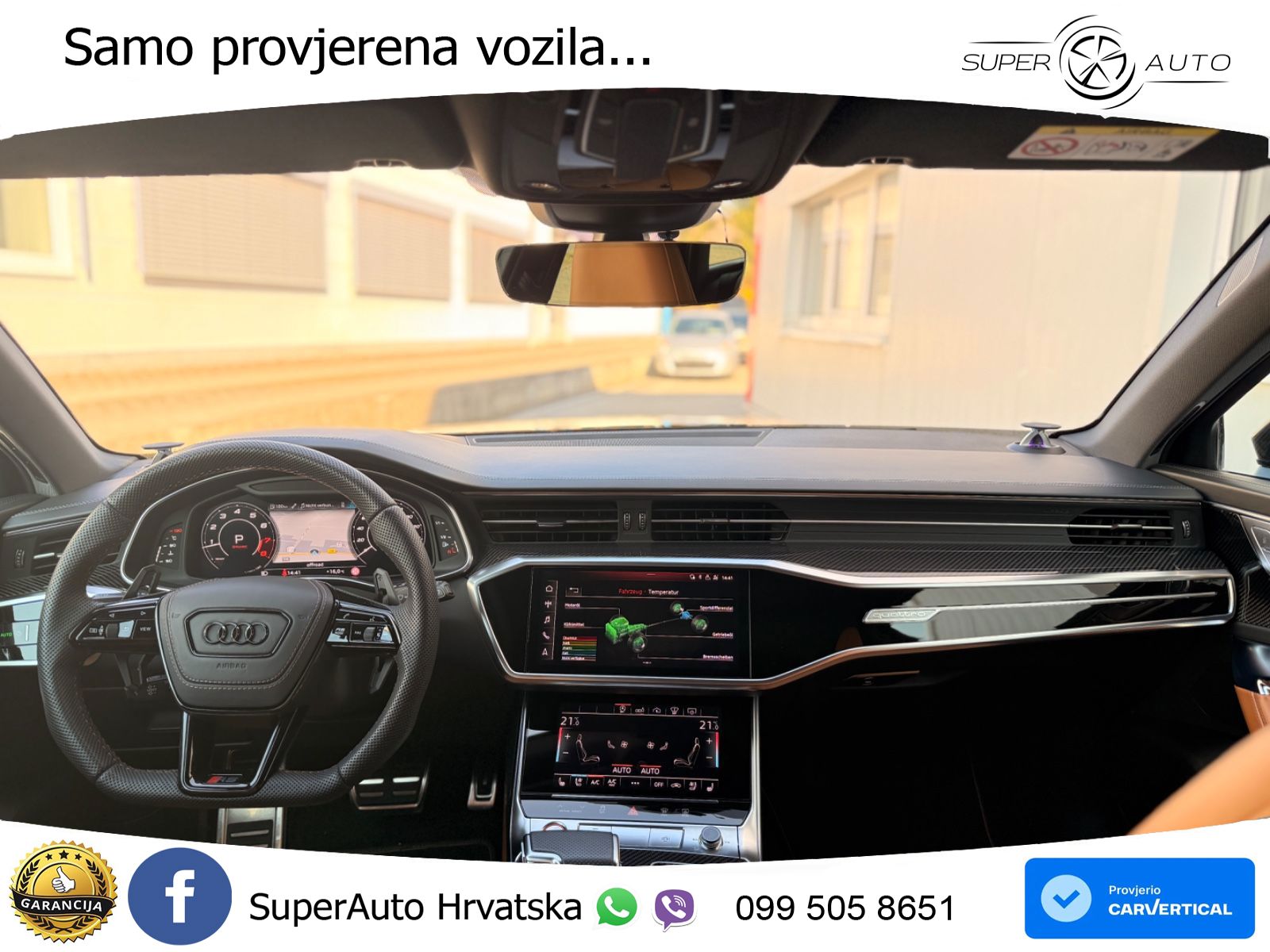 Audi RS6 Avant 4.0 TFSI V8 (600 KS) quattro Tiptronic LED+GR SJED+ACC