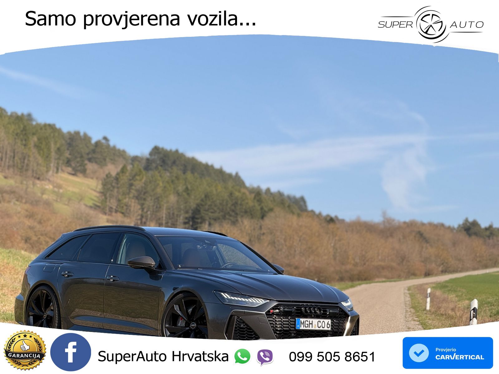 Audi RS6 Avant 4.0 TFSI V8 (600 KS) quattro Tiptronic LED+GR SJED+ACC