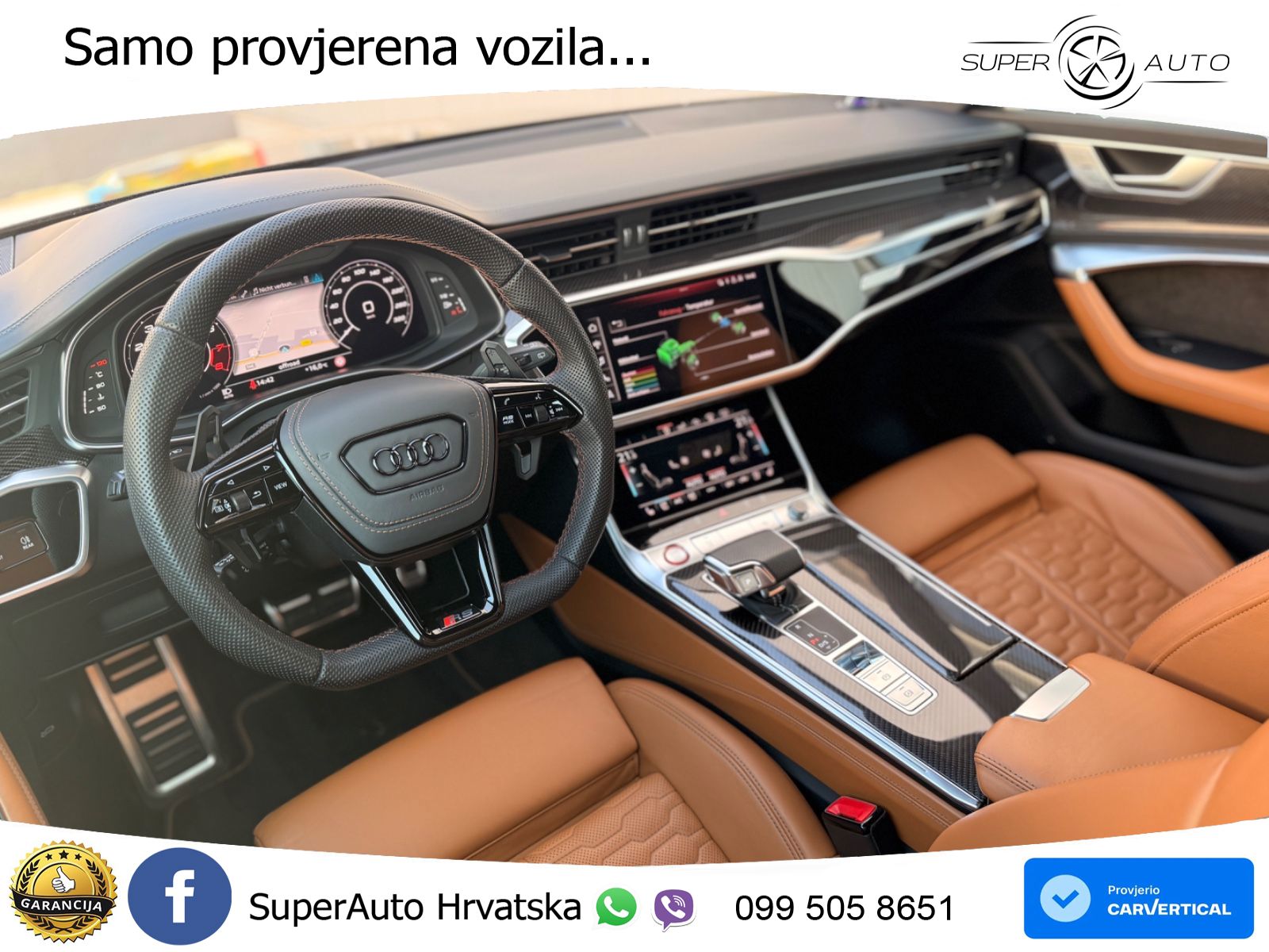 Audi RS6 Avant 4.0 TFSI V8 (600 KS) quattro Tiptronic LED+GR SJED+ACC