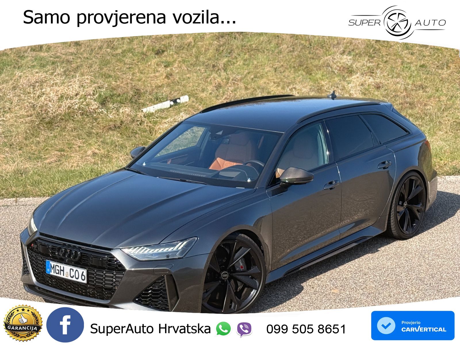 Audi RS6 Avant 4.0 TFSI V8 (600 KS) quattro Tiptronic LED+GR SJED+ACC