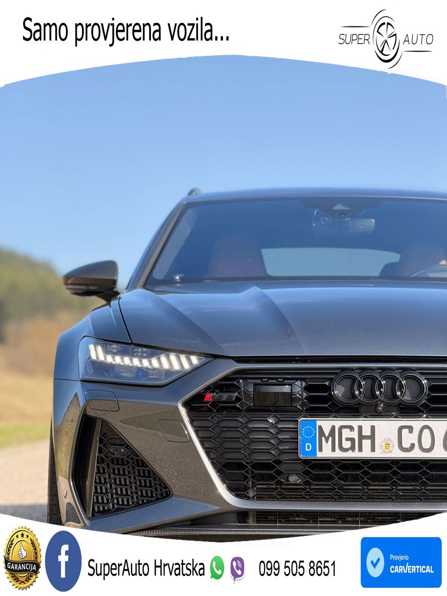 Audi RS6 Avant 4.0 TFSI V8 (600 KS) quattro Tiptronic LED+GR SJED+ACC