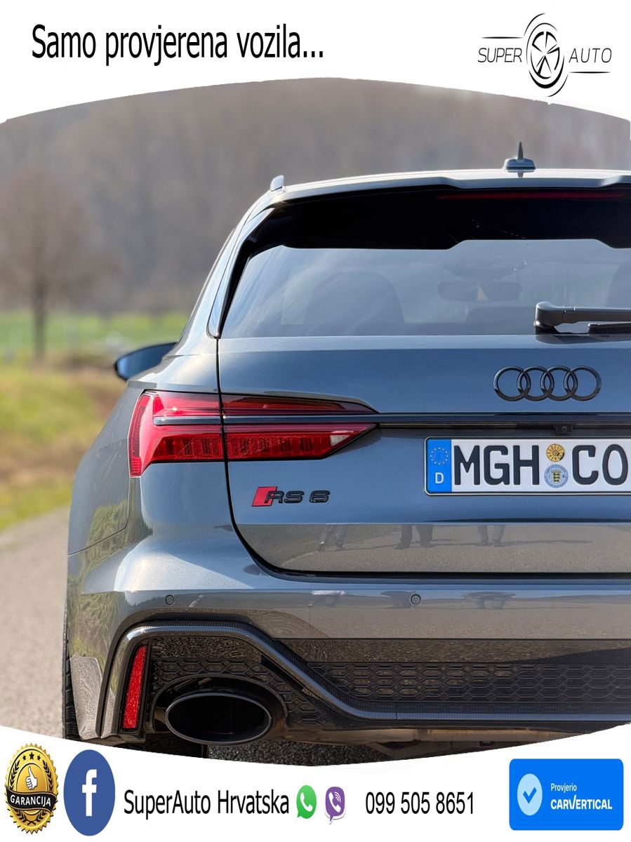 Audi RS6 Avant 4.0 TFSI V8 (600 KS) quattro Tiptronic LED+GR SJED+ACC