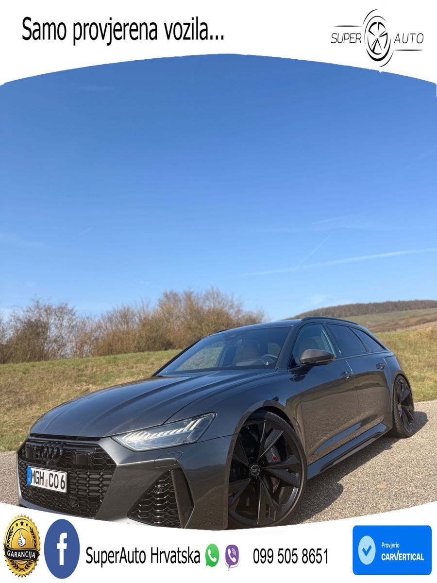 Audi RS6 Avant 4.0 TFSI V8 (600 KS) quattro Tiptronic LED+GR SJED+ACC