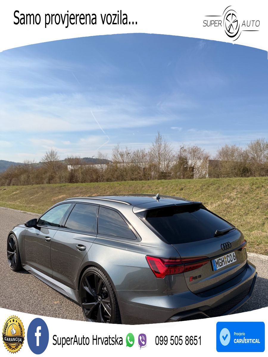 Audi RS6 Avant 4.0 TFSI V8 (600 KS) quattro Tiptronic LED+GR SJED+ACC