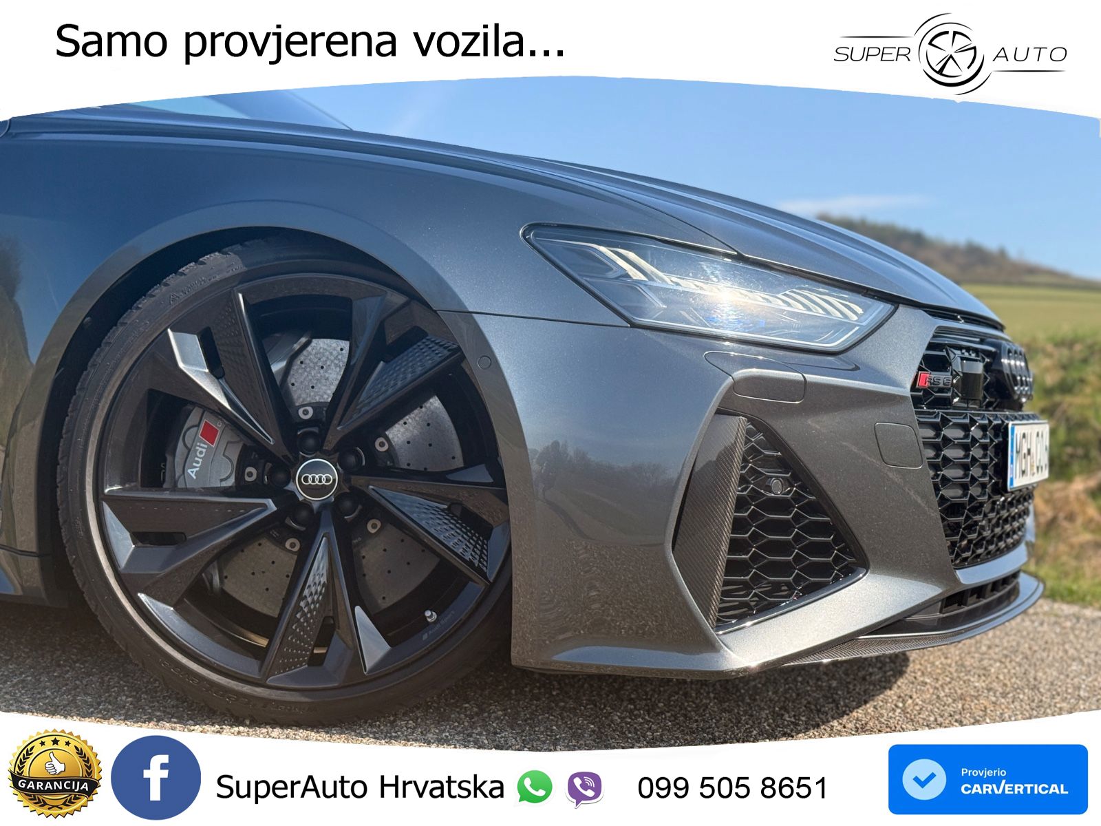 Audi RS6 Avant 4.0 TFSI V8 (600 KS) quattro Tiptronic LED+GR SJED+ACC