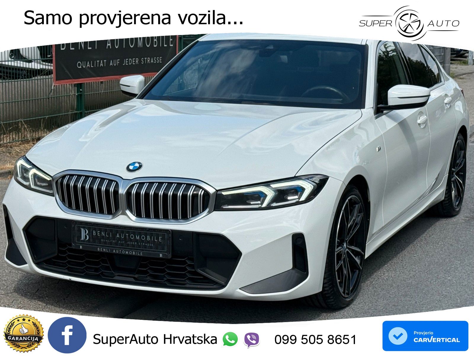 BMW 320d (190 KS) Steptronic M Sport LED+GR SJED+ACC