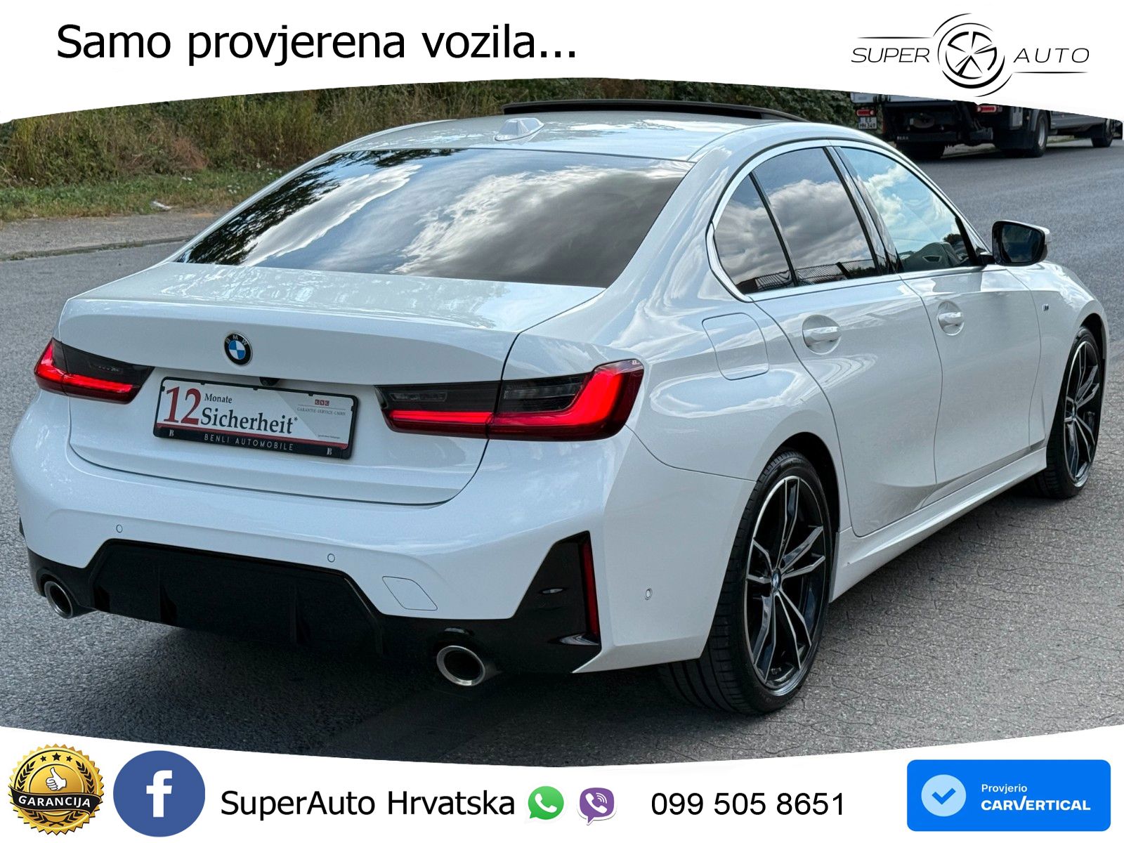 BMW 320d (190 KS) Steptronic M Sport LED+GR SJED+ACC