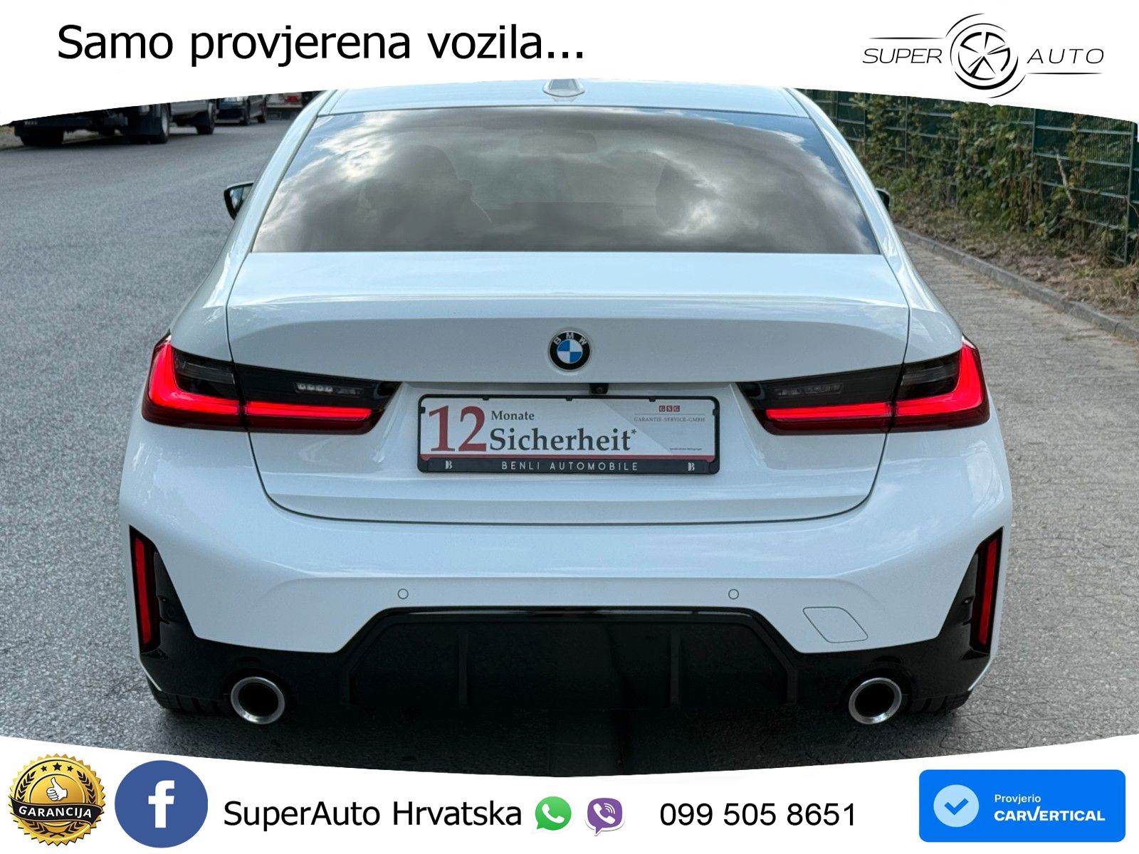 BMW 320d (190 KS) Steptronic M Sport LED+GR SJED+ACC