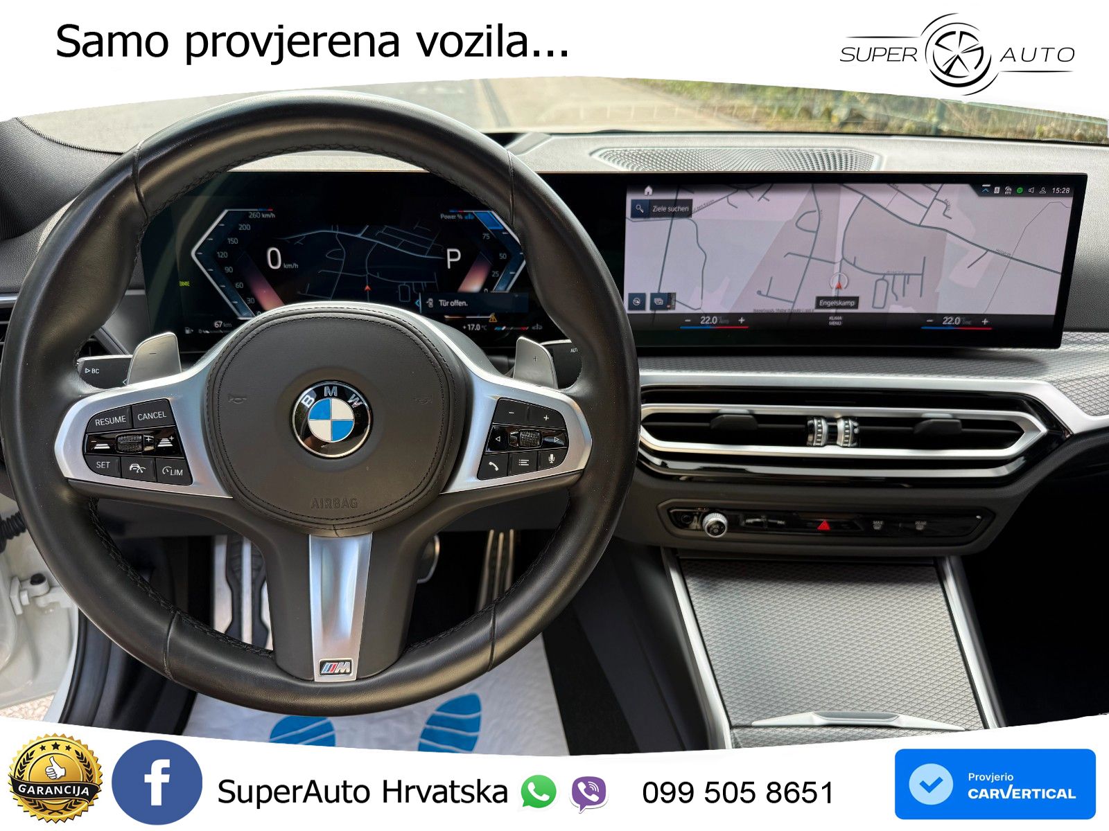 BMW 320d (190 KS) Steptronic M Sport LED+GR SJED+ACC