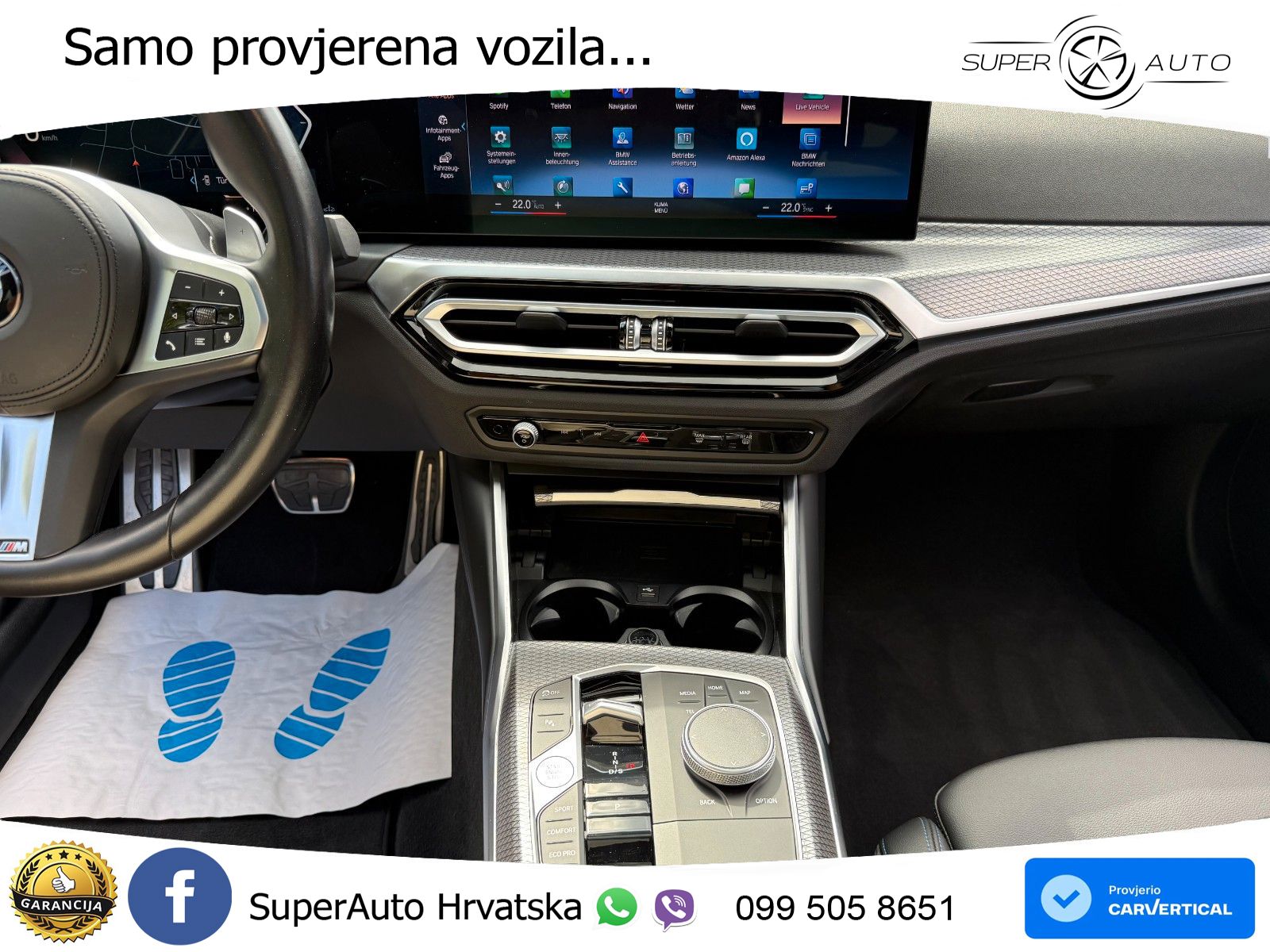 BMW 320d (190 KS) Steptronic M Sport LED+GR SJED+ACC
