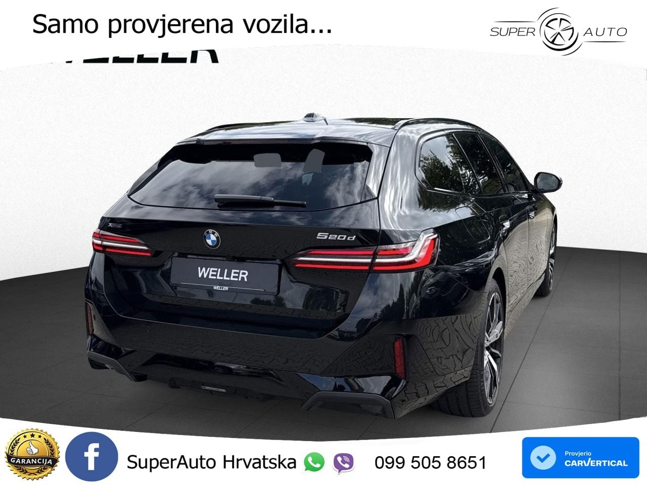 BMW 520d Touring (197 KS) xDrive Steptronic M Sport LED+GR SJED+ACC