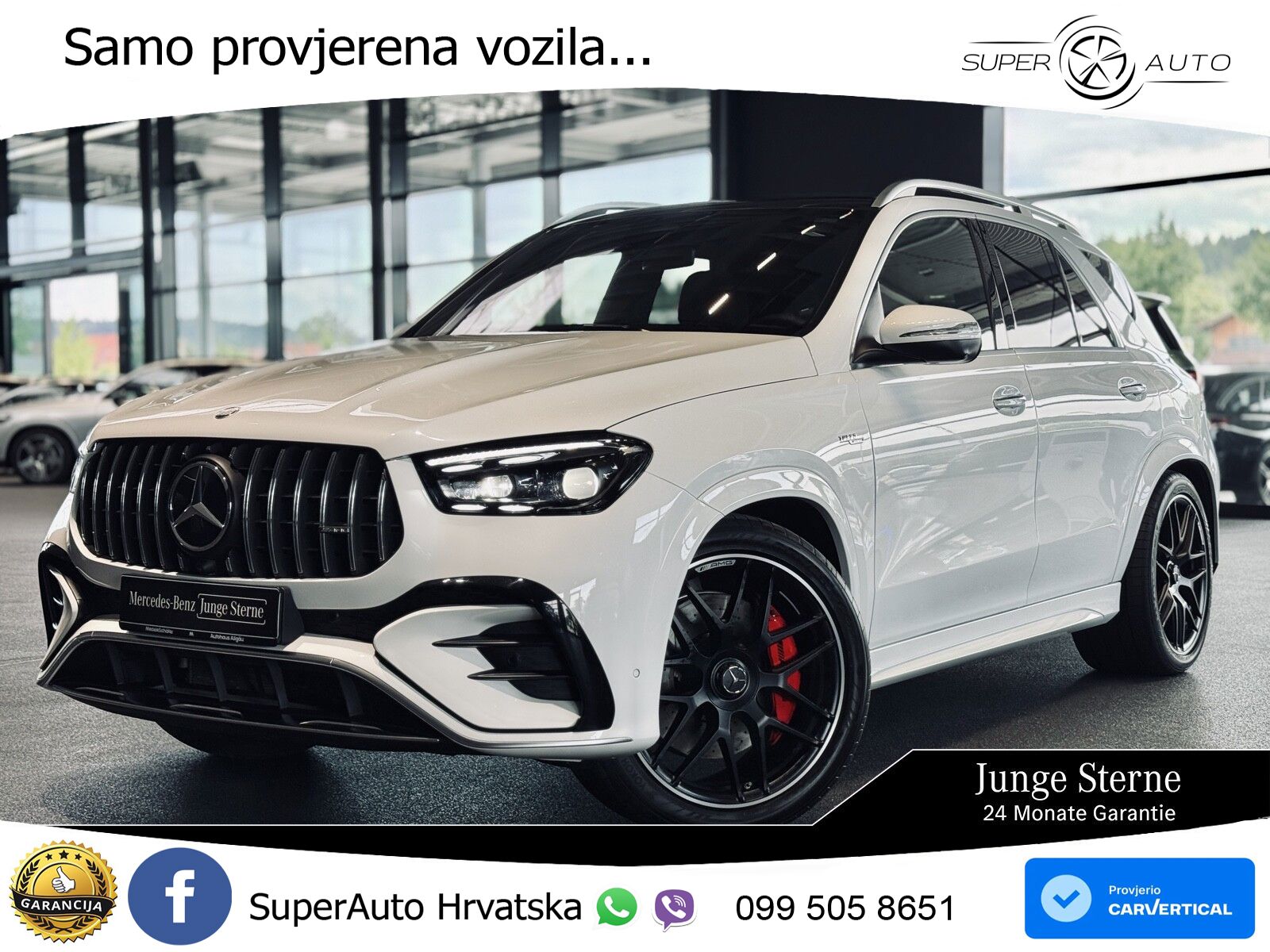 Mercedes AMG GLE 53 (544 KS) Hybrid 4MATIC+ 9G-TRONIC ZRAČNI+ACC+GR SJED+KAM+PANO