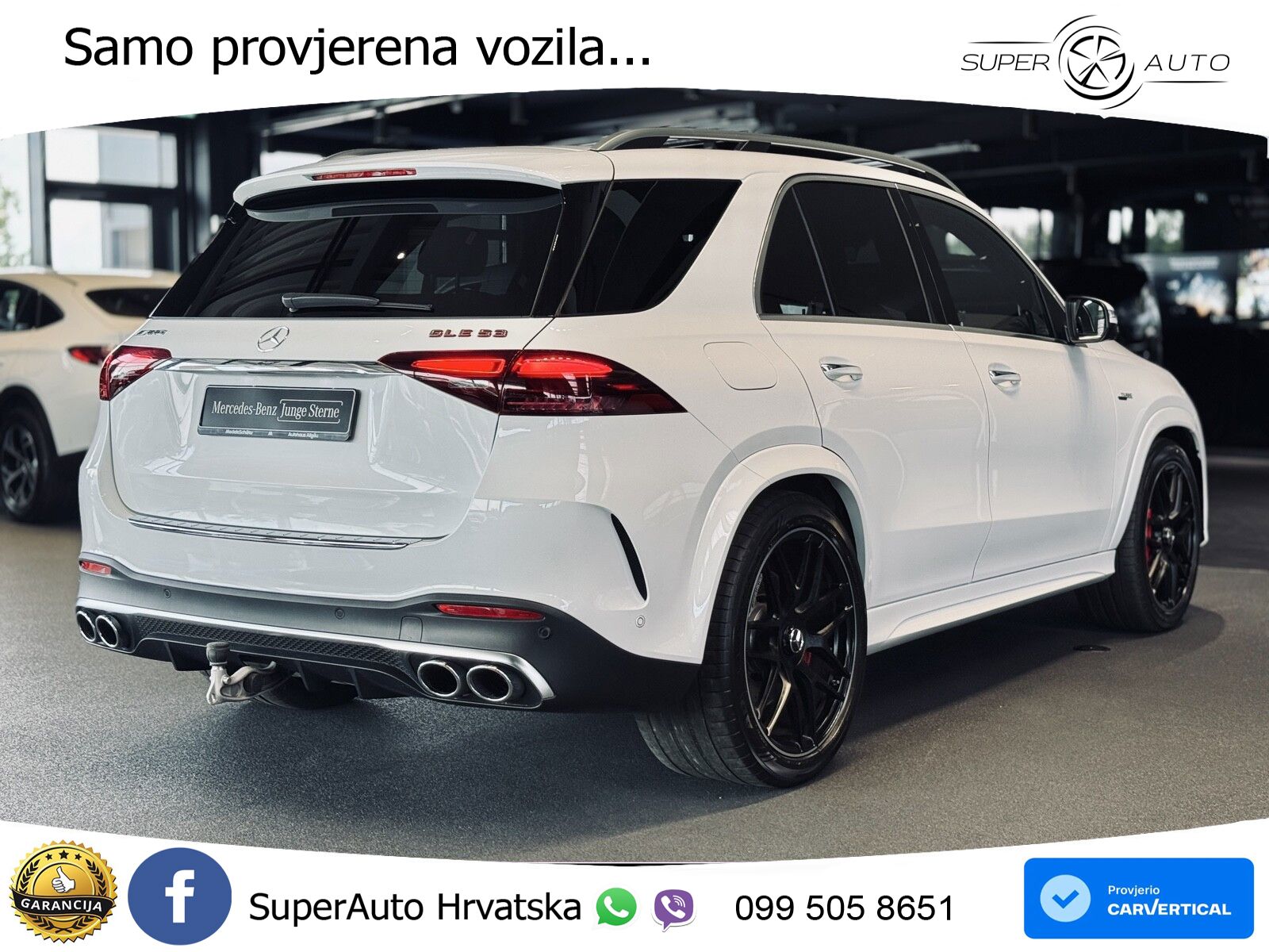 Mercedes AMG GLE 53 (544 KS) Hybrid 4MATIC+ 9G-TRONIC ZRAČNI+ACC+GR SJED+KAM+PANO