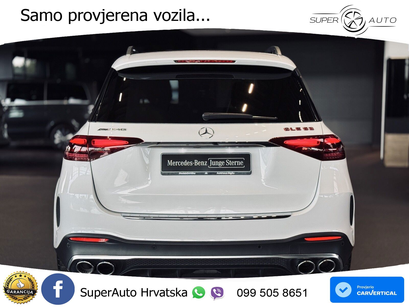 Mercedes AMG GLE 53 (544 KS) Hybrid 4MATIC+ 9G-TRONIC ZRAČNI+ACC+GR SJED+KAM+PANO