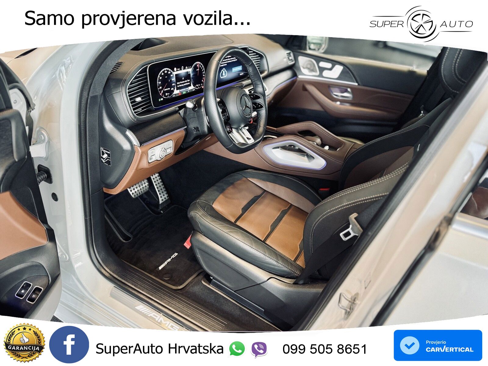 Mercedes AMG GLE 53 (544 KS) Hybrid 4MATIC+ 9G-TRONIC ZRAČNI+ACC+GR SJED+KAM+PANO