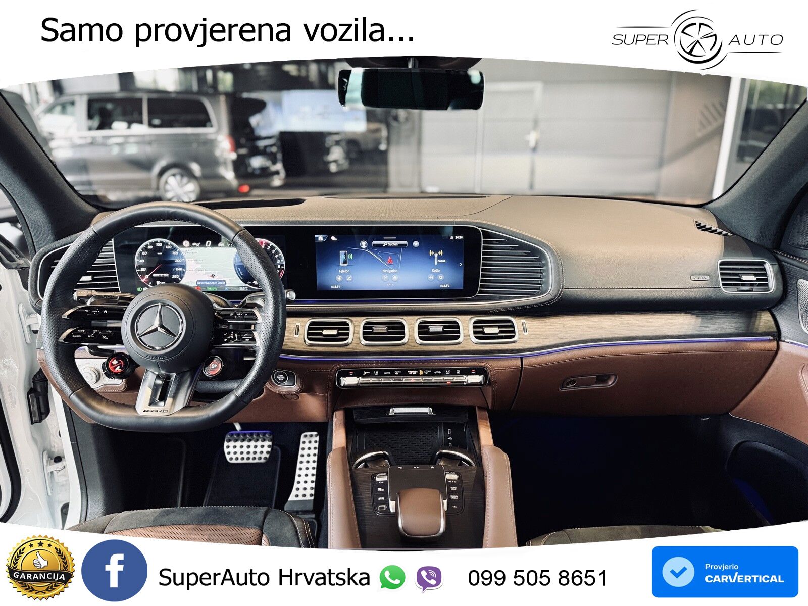 Mercedes AMG GLE 53 (544 KS) Hybrid 4MATIC+ 9G-TRONIC ZRAČNI+ACC+GR SJED+KAM+PANO