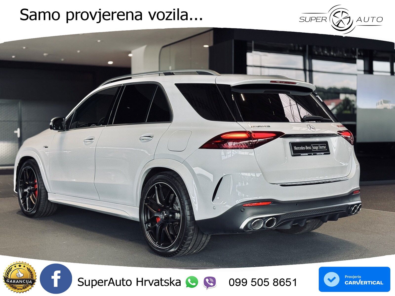 Mercedes AMG GLE 53 (544 KS) Hybrid 4MATIC+ 9G-TRONIC ZRAČNI+ACC+GR SJED+KAM+PANO