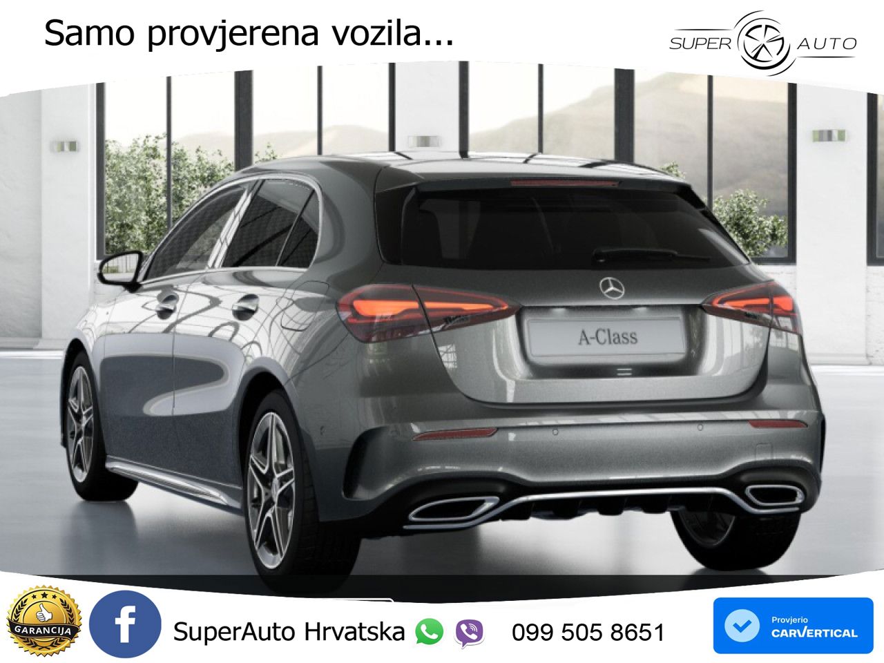 Mercedes-Benz A 220d 8G-DCT AMG ACC+HEAD+GR SJED+360+PANO