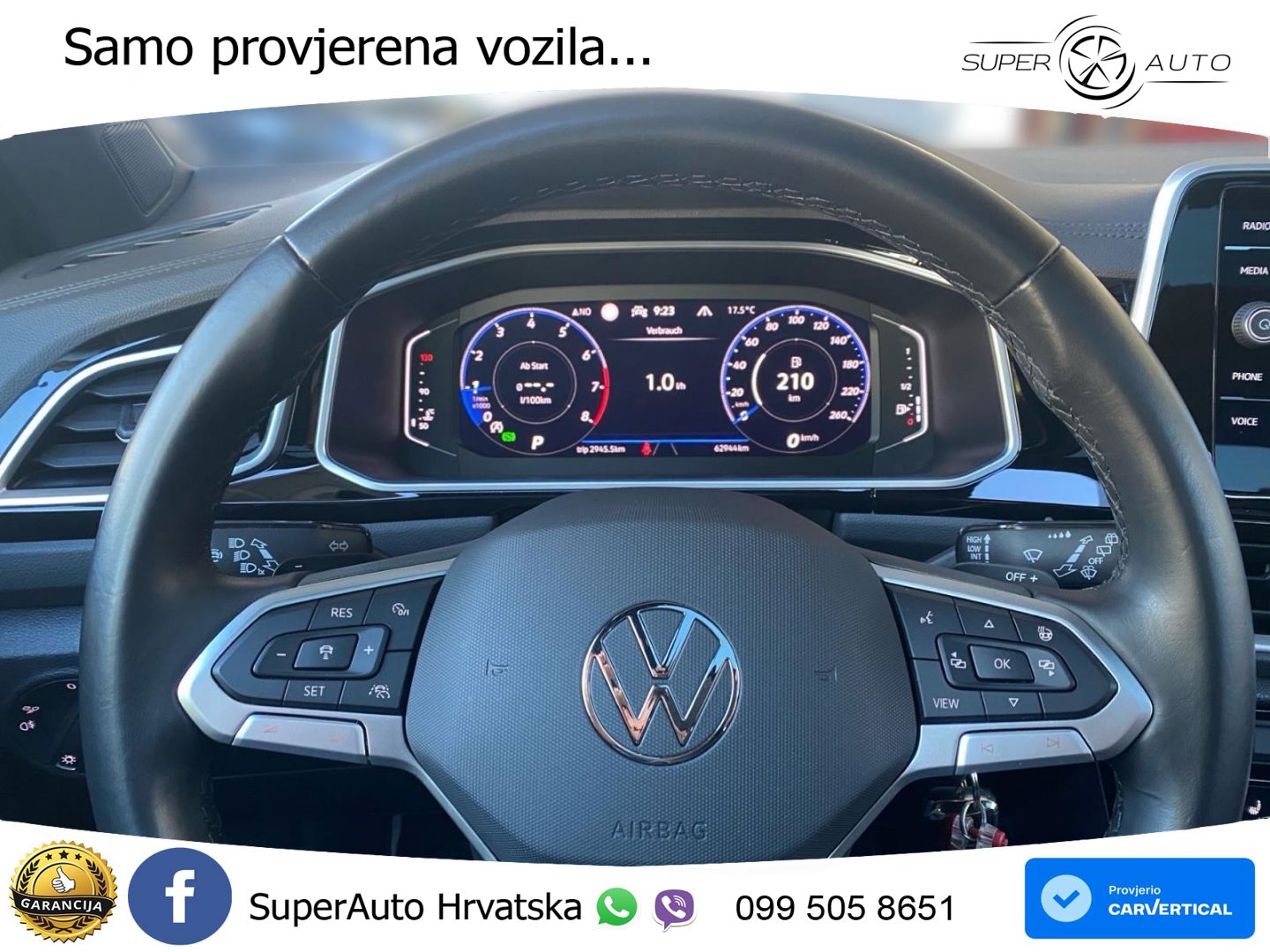 Volkswagen T-Roc 1.5 TSI (150 KS) DSG LED+GR SJED+ACC